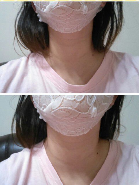 Hey蘋果肌女孩蕾絲拉提式面膜