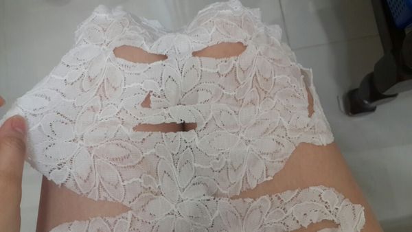 Hey蘋果肌女孩蕾絲拉提式面膜