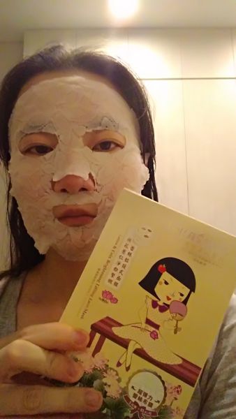 Hey蘋果肌女孩蕾絲拉提式面膜