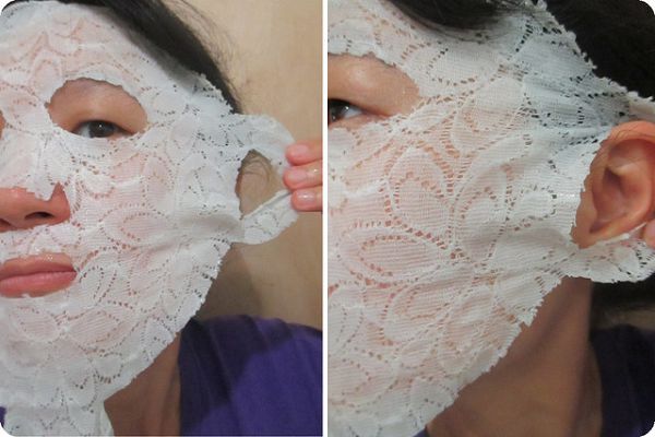 Hey蘋果肌女孩蕾絲拉提式面膜