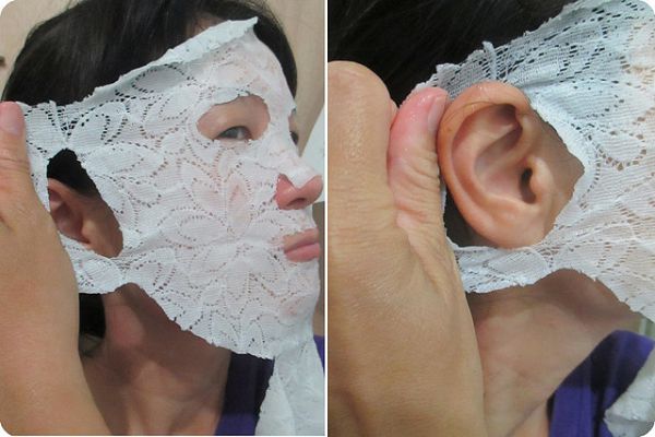 Hey蘋果肌女孩蕾絲拉提式面膜