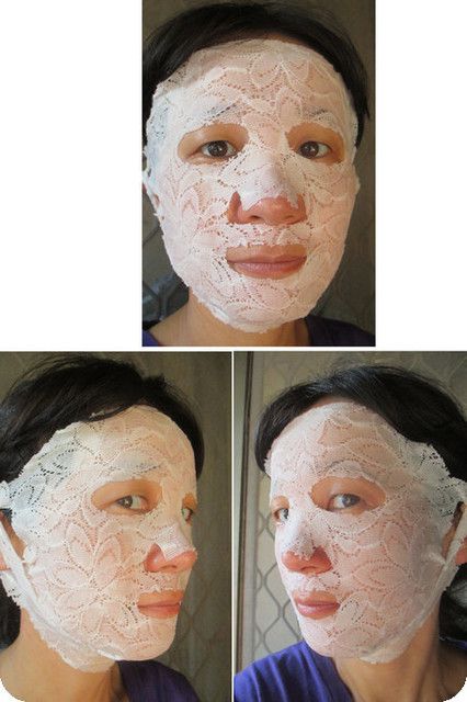 Hey蘋果肌女孩蕾絲拉提式面膜