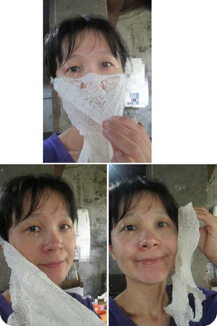 Hey蘋果肌女孩蕾絲拉提式面膜