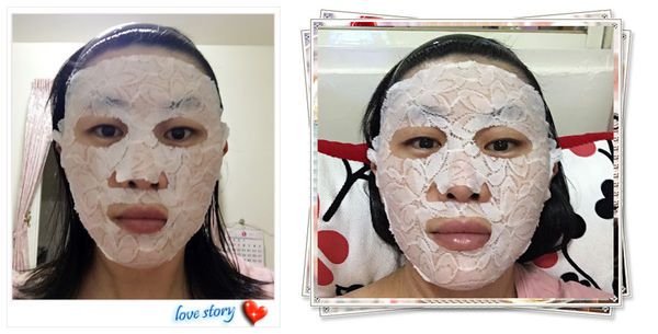 Hey蘋果肌女孩蕾絲拉提式面膜