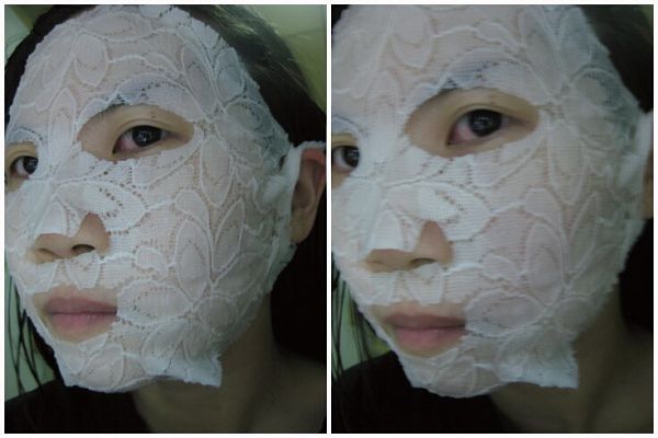 Hey蘋果肌女孩蕾絲拉提式面膜