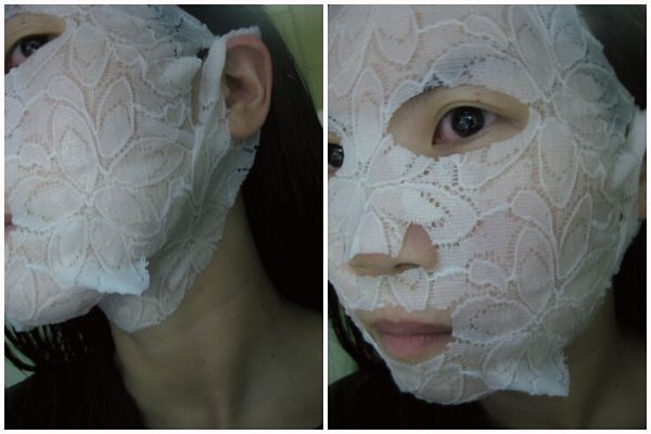 Hey蘋果肌女孩蕾絲拉提式面膜