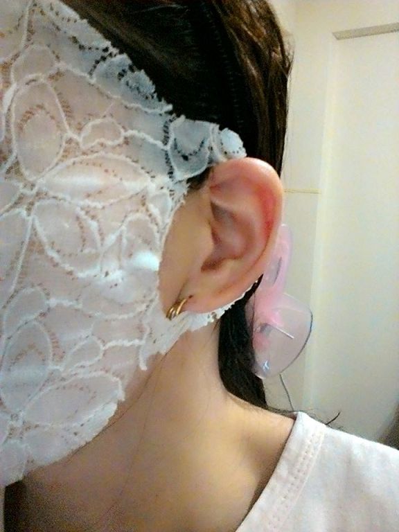 Hey蘋果肌女孩蕾絲拉提式面膜