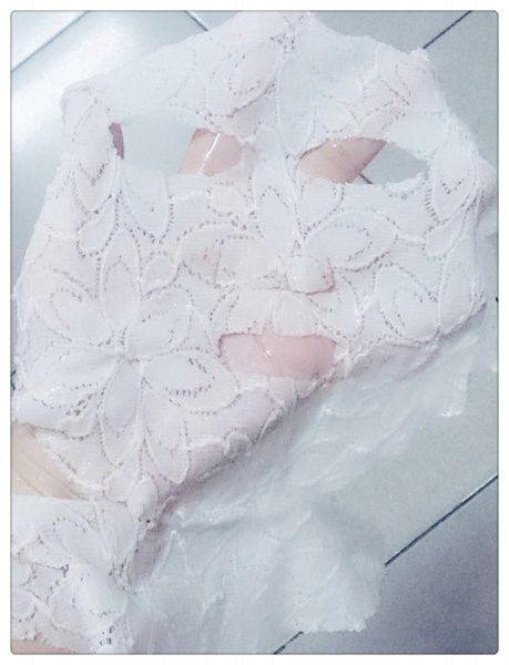 Hey蘋果肌女孩蕾絲拉提式面膜