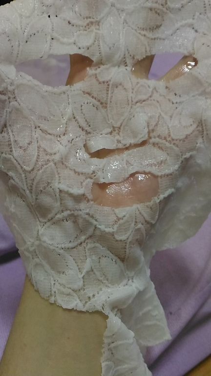 Hey蘋果肌女孩蕾絲拉提式面膜