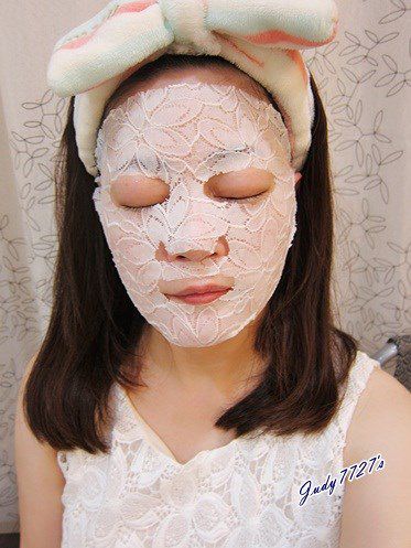 Hey蘋果肌女孩蕾絲拉提式面膜