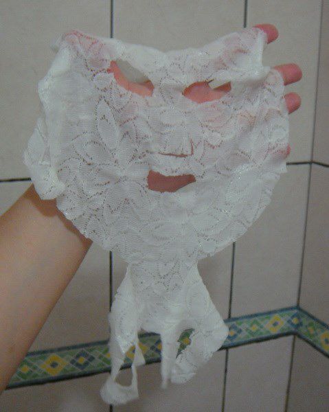 Hey蘋果肌女孩蕾絲拉提式面膜