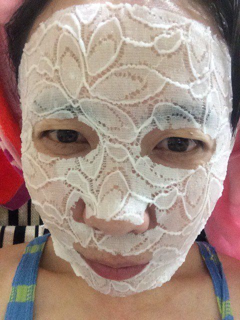 Hey蘋果肌女孩蕾絲拉提式面膜