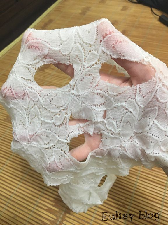 Hey蘋果肌女孩蕾絲拉提式面膜