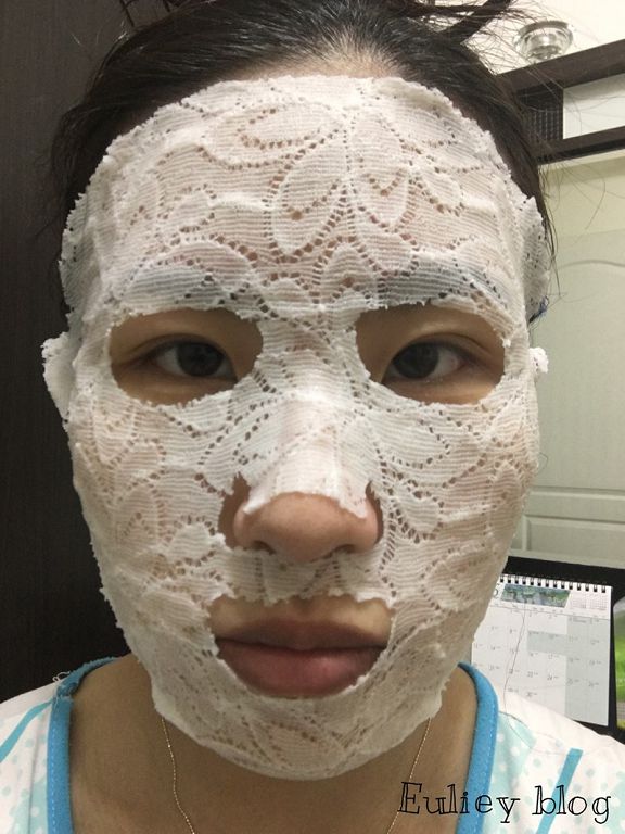 Hey蘋果肌女孩蕾絲拉提式面膜