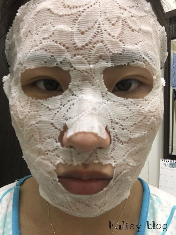 Hey蘋果肌女孩蕾絲拉提式面膜