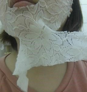 Hey蘋果肌女孩蕾絲拉提式面膜