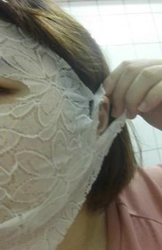 Hey蘋果肌女孩蕾絲拉提式面膜