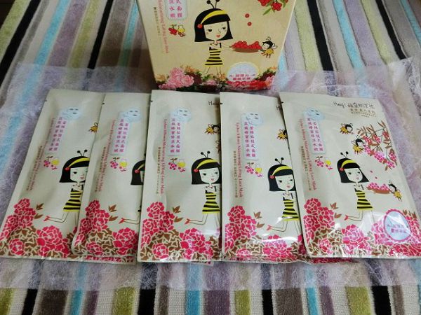 Hey蘋果肌女孩蕾絲拉提式面膜