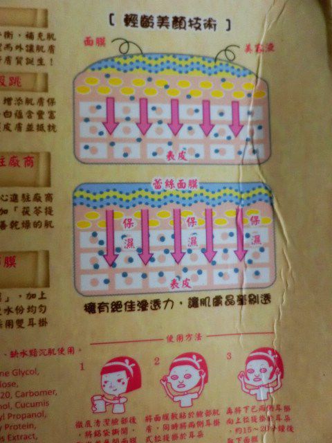 Hey蘋果肌女孩蕾絲拉提式面膜