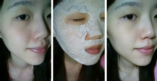 Hey蘋果肌女孩蕾絲拉提式面膜