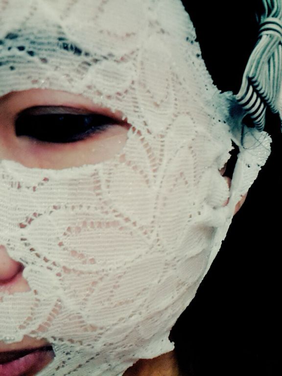 Hey蘋果肌女孩蕾絲拉提式面膜