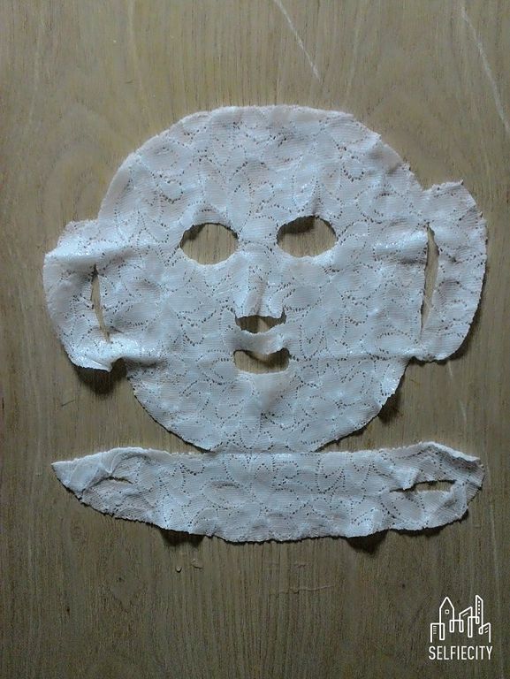 Hey蘋果肌女孩蕾絲拉提式面膜