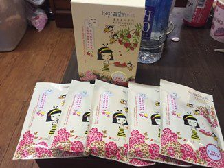 Hey蘋果肌女孩蕾絲拉提式面膜