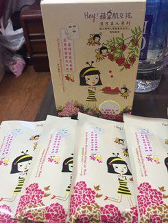 Hey蘋果肌女孩蕾絲拉提式面膜