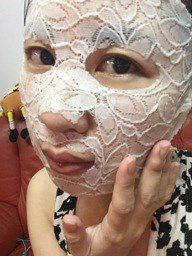 Hey蘋果肌女孩蕾絲拉提式面膜