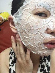 Hey蘋果肌女孩蕾絲拉提式面膜