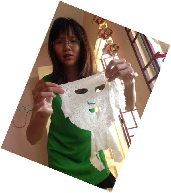 Hey蘋果肌女孩蕾絲拉提式面膜