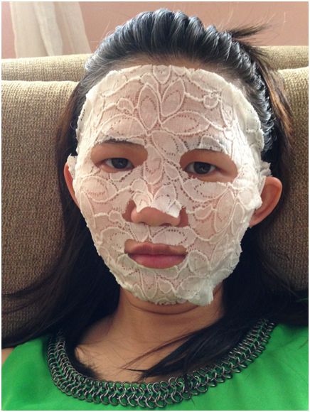 Hey蘋果肌女孩蕾絲拉提式面膜