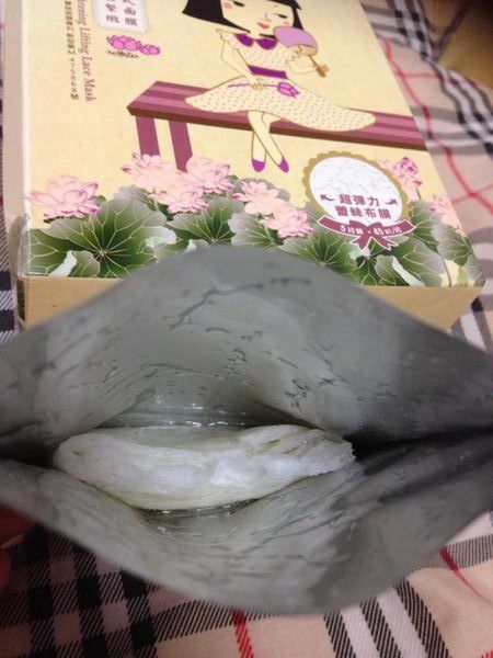 Hey蘋果肌女孩蕾絲拉提式面膜