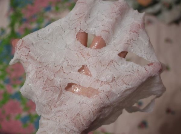 Hey蘋果肌女孩蕾絲拉提式面膜