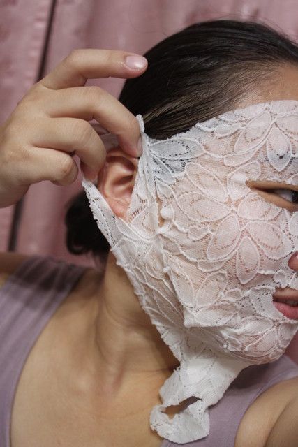 Hey蘋果肌女孩蕾絲拉提式面膜