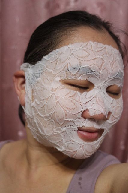 Hey蘋果肌女孩蕾絲拉提式面膜