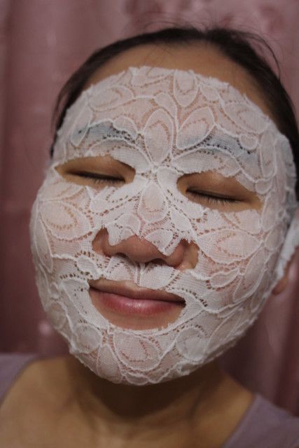 Hey蘋果肌女孩蕾絲拉提式面膜