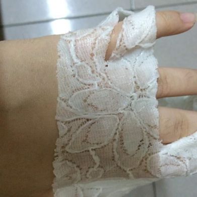 Hey蘋果肌女孩蕾絲拉提式面膜