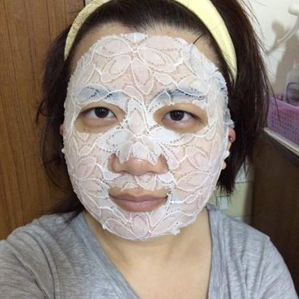 Hey蘋果肌女孩蕾絲拉提式面膜