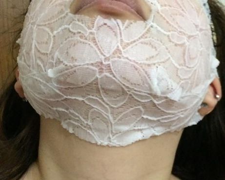 Hey蘋果肌女孩蕾絲拉提式面膜