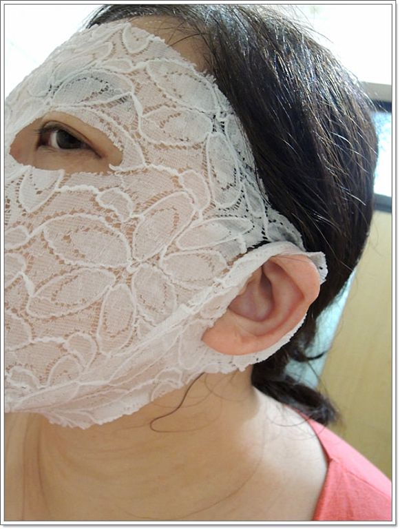 Hey蘋果肌女孩蕾絲拉提式面膜