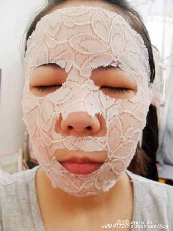 Hey蘋果肌女孩蕾絲拉提式面膜