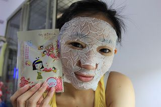 Hey蘋果肌女孩蕾絲拉提式面膜