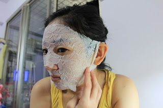 Hey蘋果肌女孩蕾絲拉提式面膜