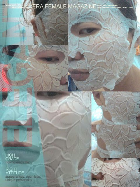 Hey蘋果肌女孩蕾絲拉提式面膜