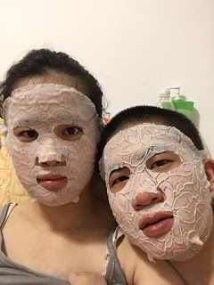 Hey蘋果肌女孩蕾絲拉提式面膜