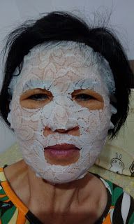 Hey蘋果肌女孩蕾絲拉提式面膜