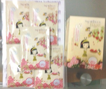 Hey蘋果肌女孩蕾絲拉提式面膜