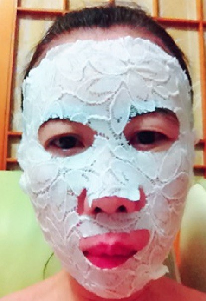 Hey蘋果肌女孩蕾絲拉提式面膜