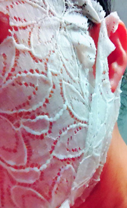 Hey蘋果肌女孩蕾絲拉提式面膜